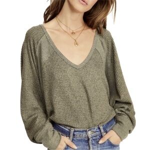 Free People Clara Thermal Top